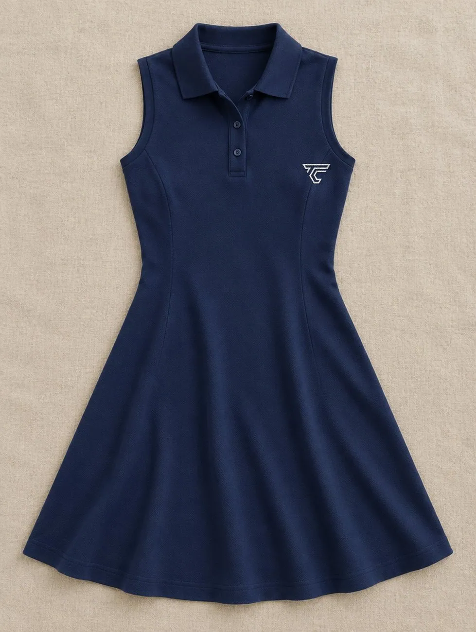 The Club Polo Dress, Navy